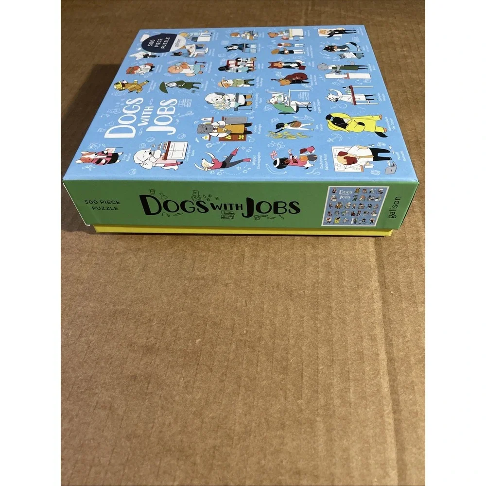 Dogs with Jobs 500 piece Jigsaw‎ Puzzle NEW SEALED